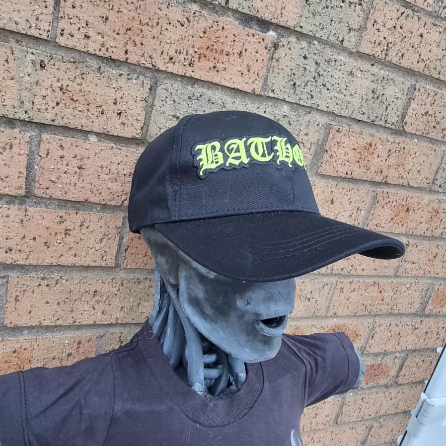 bathory-logo-casquette-baseball-phosphorescent-jaune image 4