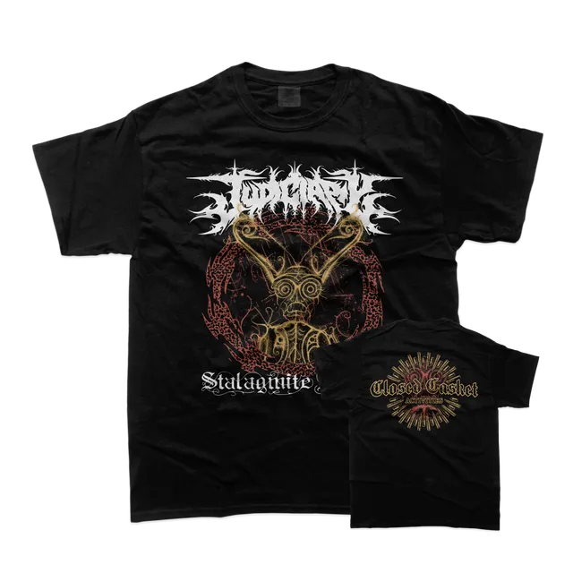 closed-casket-judiciary-circle-angel-t-shirt-noir-l-coton image 1