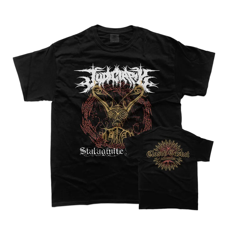 closed-casket-judiciary-circle-angel-t-shirt-noir-l-coton image 1