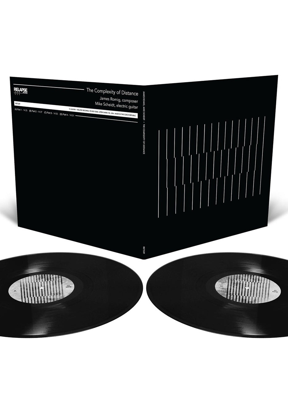 james-romig-mike-scheidt-complexity-of-distance-double-vinyle-2lp image 1
