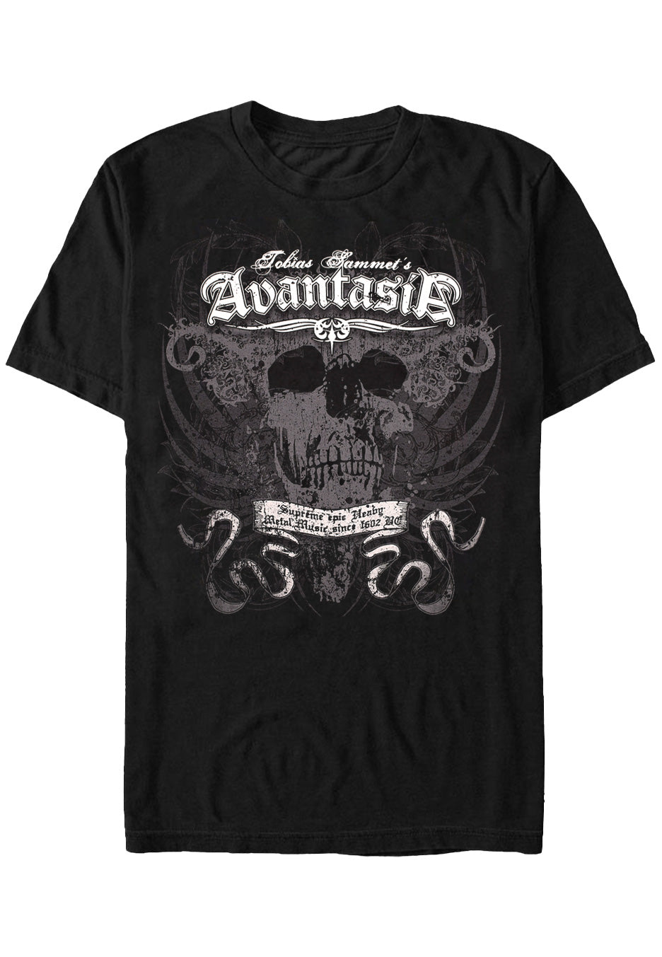 avantasia-supreme-epic-t-shirt-noir-power-metal image 1