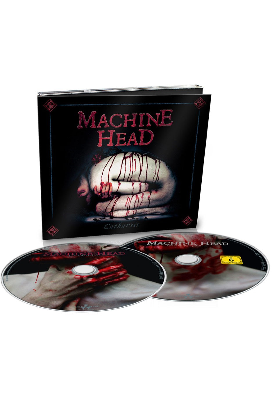 machine-head-catharsis-digipak-cd-dvd-thrash-metal image 1