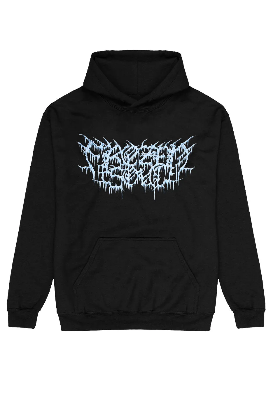 frozen-soul-icy-drip-logo-hoodie-sweat-noir-death-metal image 1