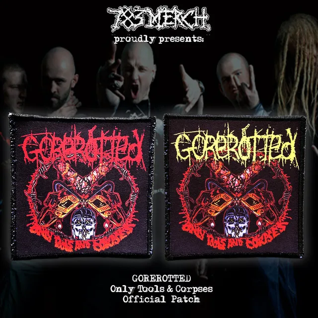 gorerotted-only-tools-and-corpses-patch-logo-jaune image 1