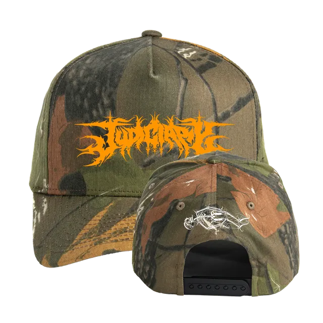 judiciary-orange-logo-snapback-camo-taille-unique image 1