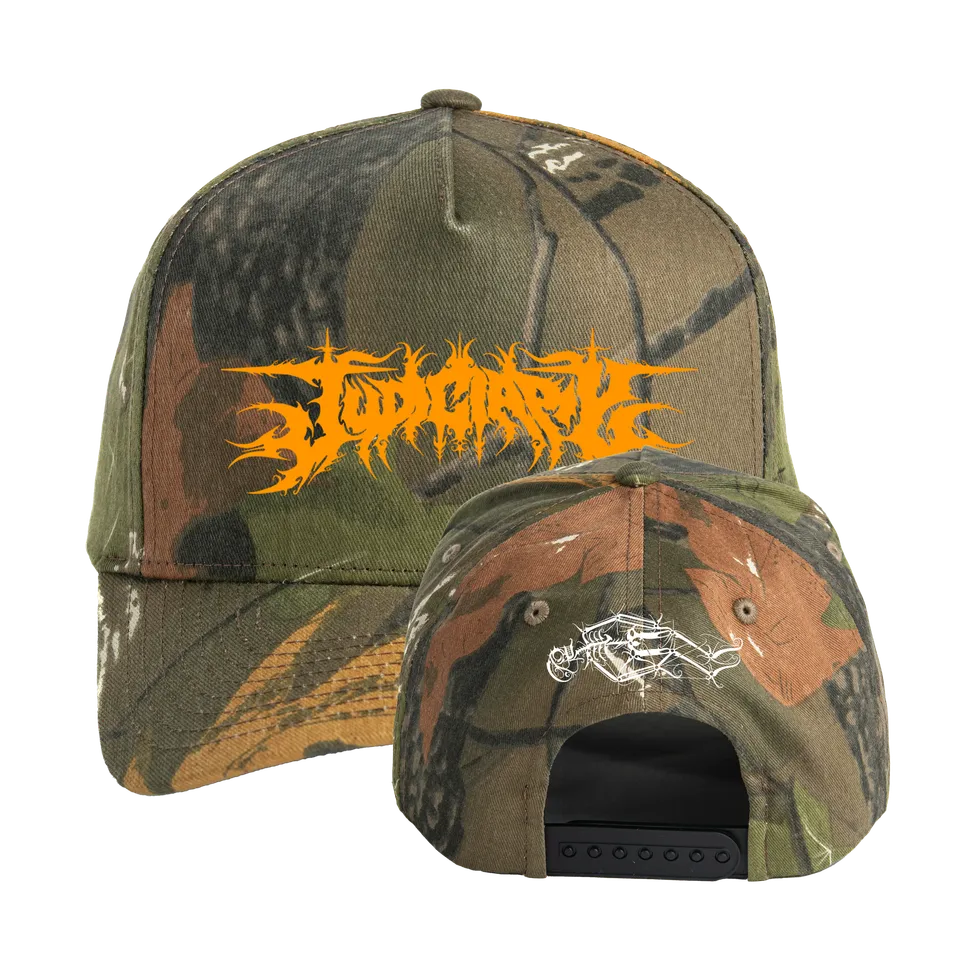 judiciary-orange-logo-snapback-camo-taille-unique image 1