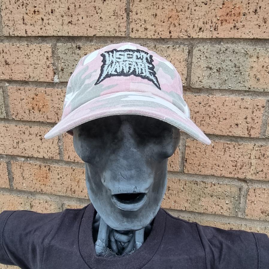 783punx-insect-warfare-casquette-dad-cap-camo-rose-phosphorescent image 3