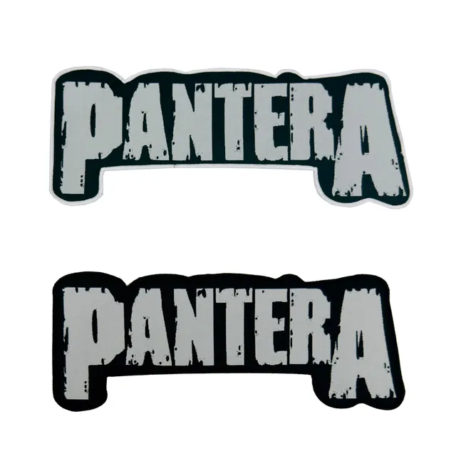 pantera-logo-patch-tiss-oversize-bord-noir image 1