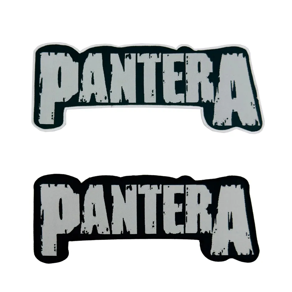 pantera-logo-patch-tiss-oversize-bord-noir image 1