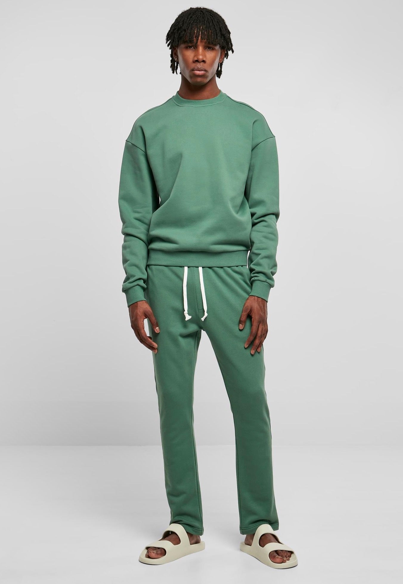 urban-classics-ultra-heavy-leaf-sweat-vert-homme image 2