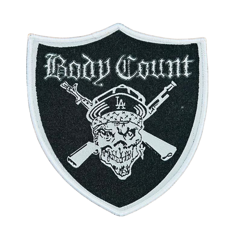 body-count-badge-patch-tiss-bord-noir image 3