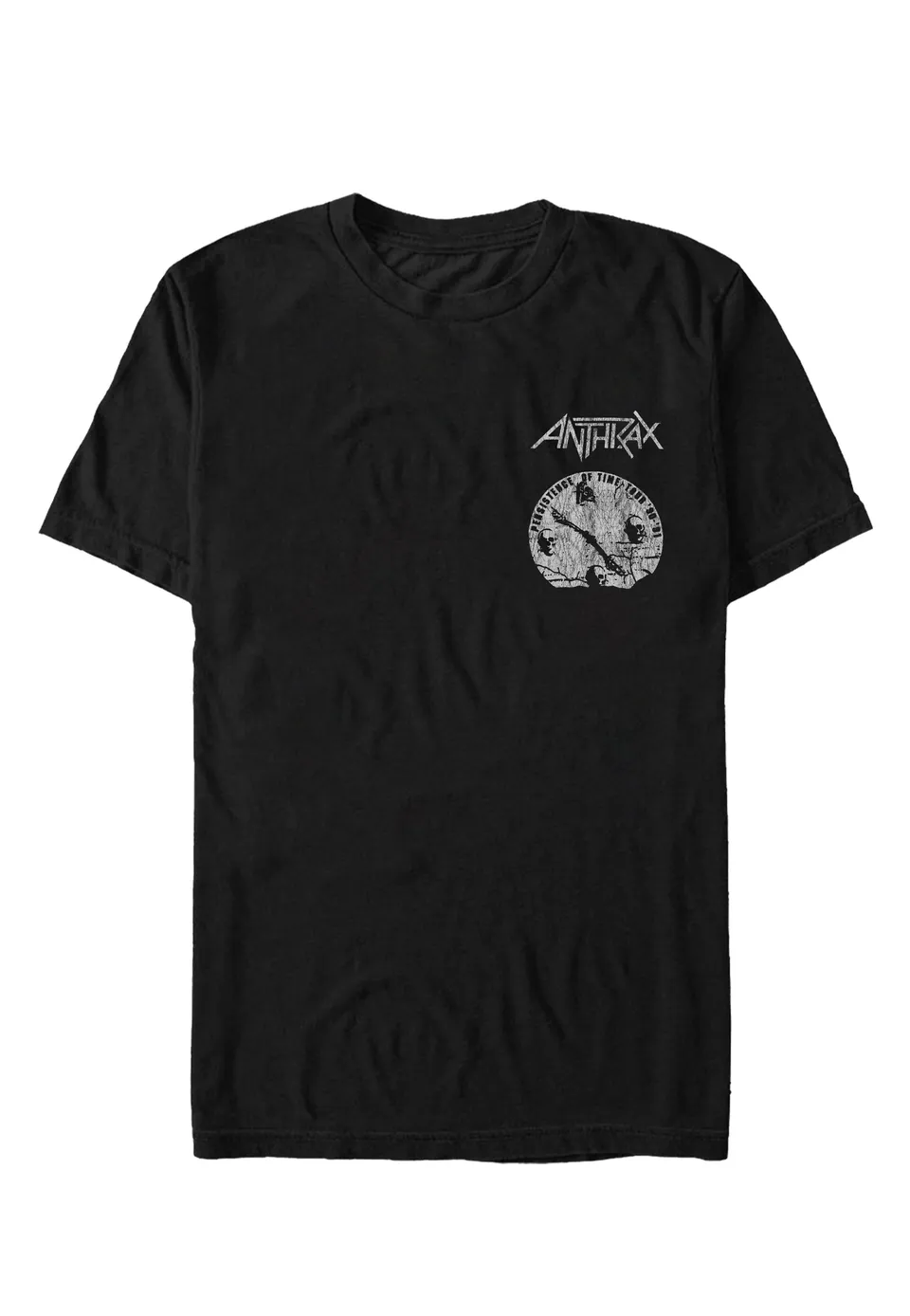 anthrax-persistence-of-time-t-shirt-noir-metal image 1