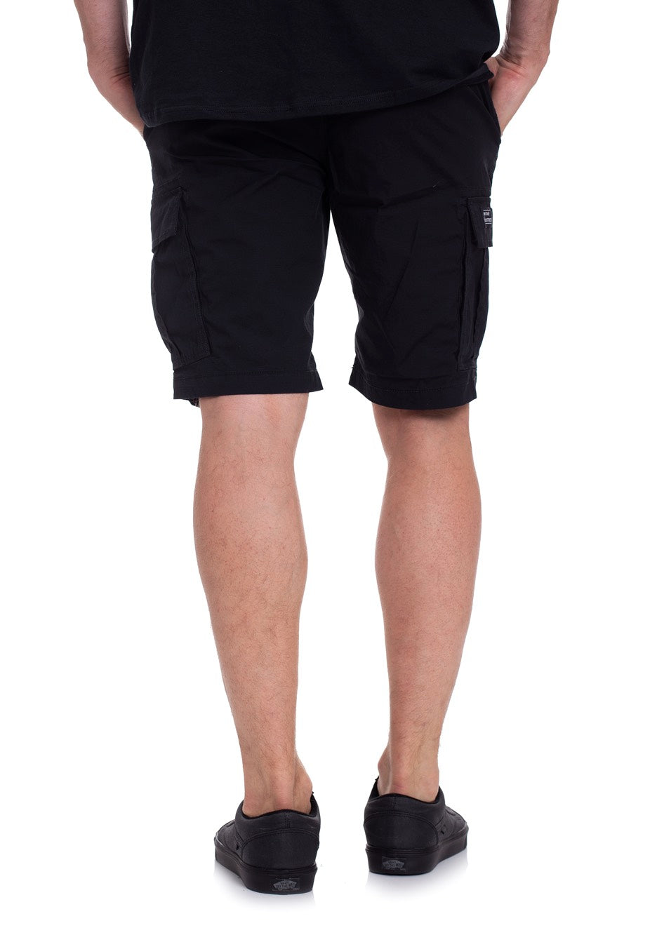 vintage-industries-ryker-steel-short-cargo-gris-coton image 3