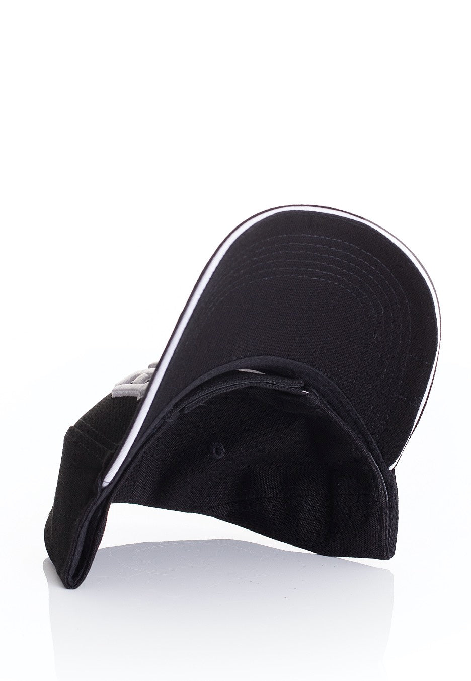 ac-dc-white-logo-casquette-noire-strapback image 2