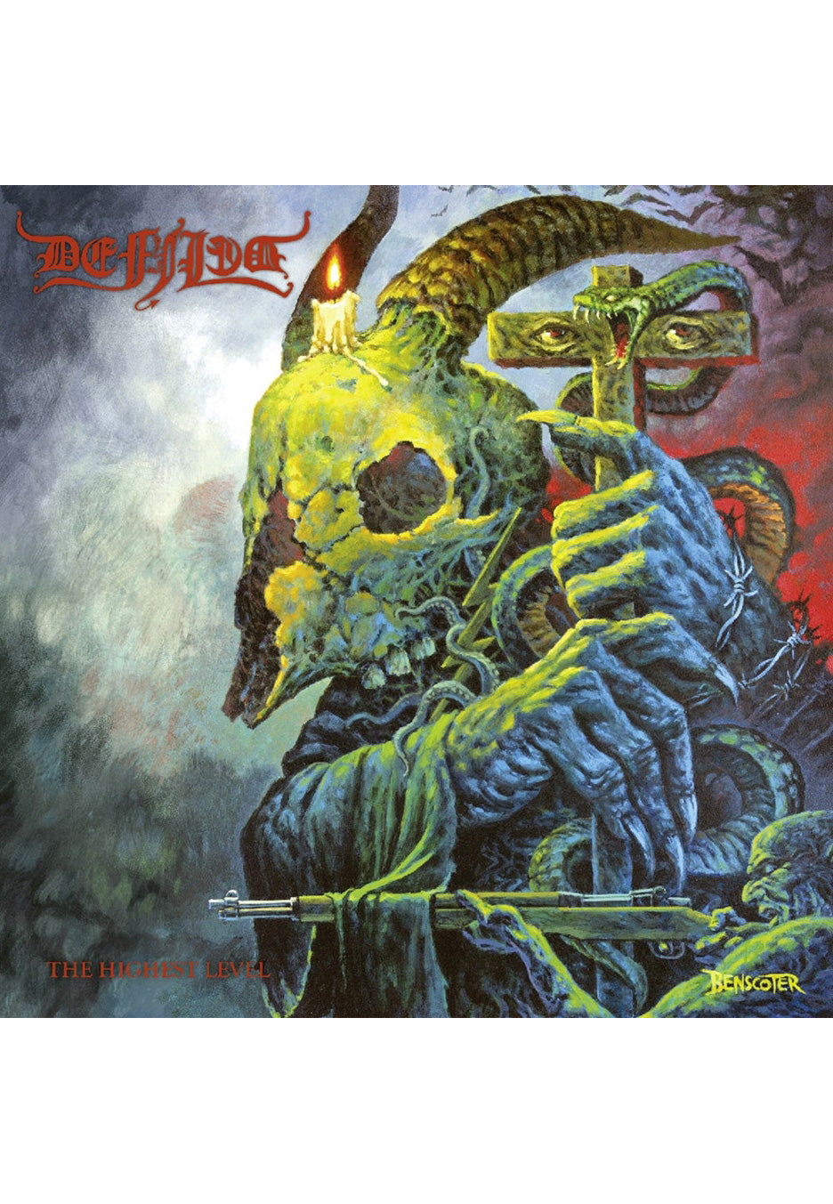 defiled-the-highest-level-vinyle-lp-bleu-transparent-death-metal image 2