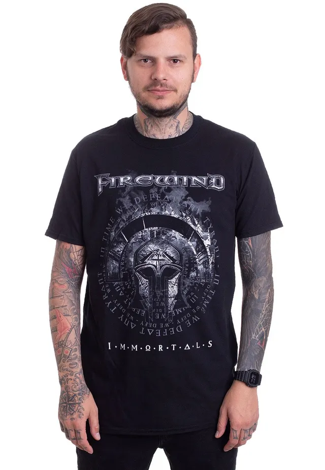 firewind-immortals-1-t-shirt-noir-homme-metal image 1