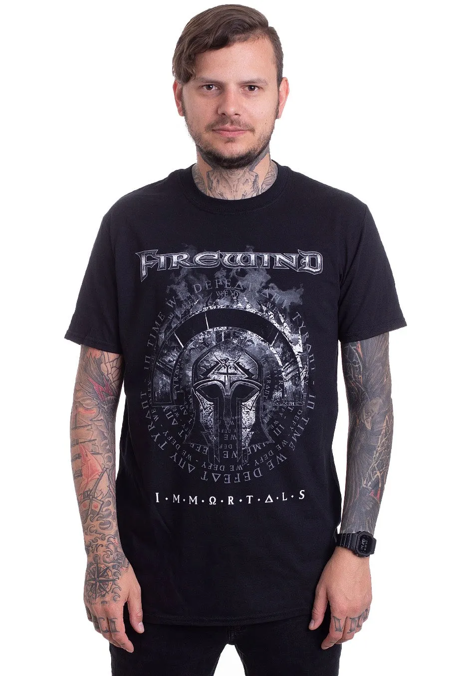 firewind-immortals-1-t-shirt-noir-homme-metal image 1