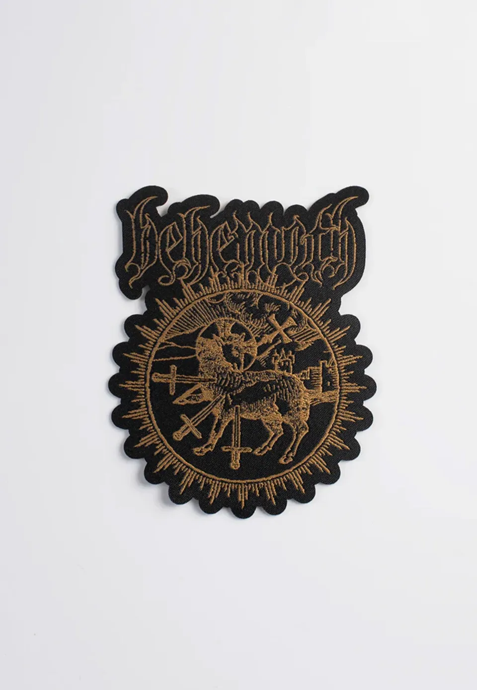 behemoth-sigil-die-cut-patch-cusson-noir-taille-unique image 1