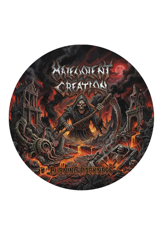 malevolent-creation-burning-darkness-picture-vinyle-7-pouces image 1