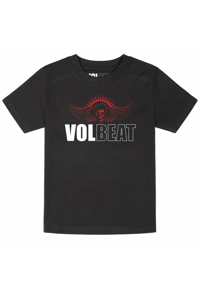 volbeat-skullwing-kids-t-shirt-noir-jersey-enfant image 1