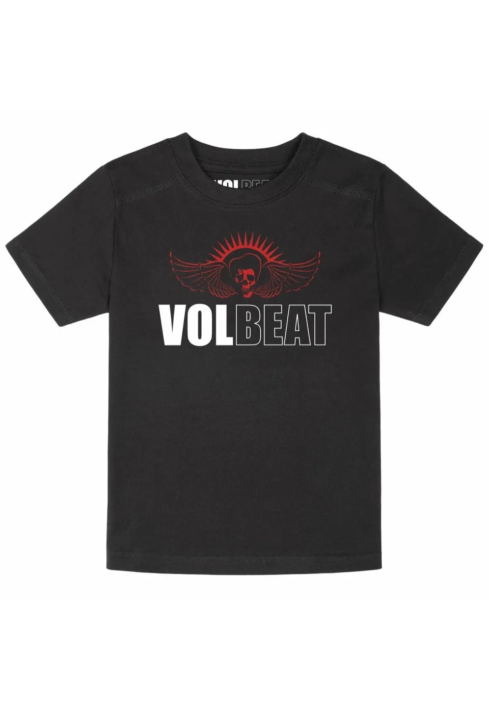 volbeat-skullwing-kids-t-shirt-noir-jersey-enfant image 1