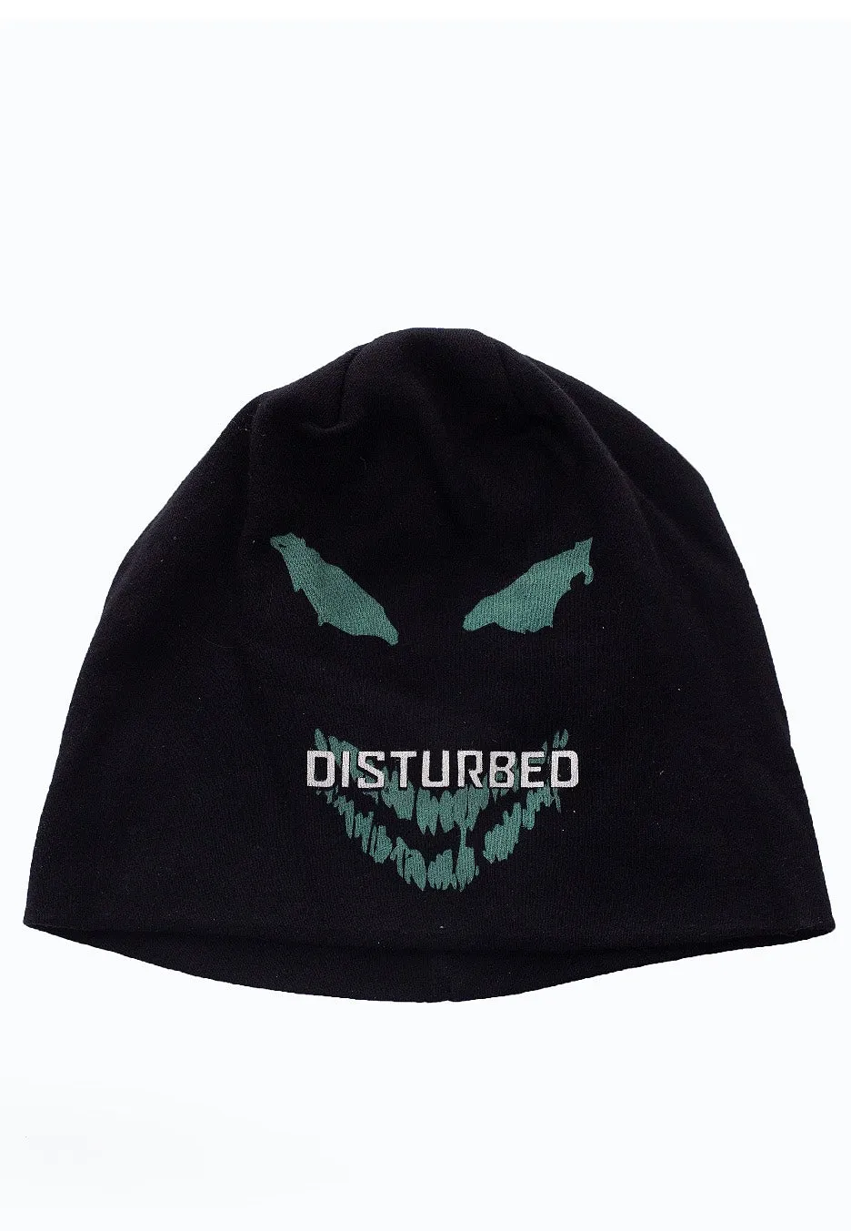 disturbed-face-bonnet-noir-taille-unique image 1