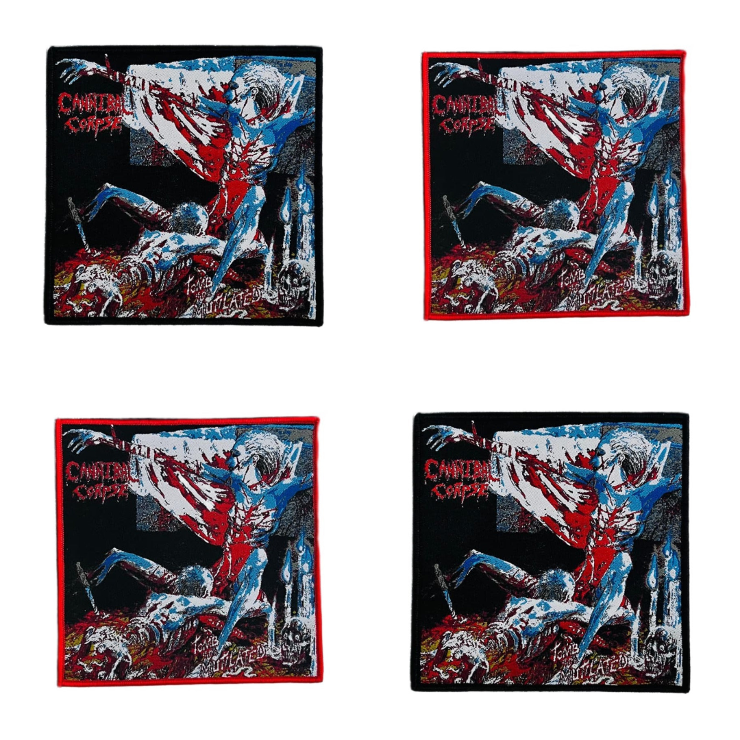 cannibal-corpse-tomb-of-the-mutilated-cusson-patch-tiss-bordure-noire image 1