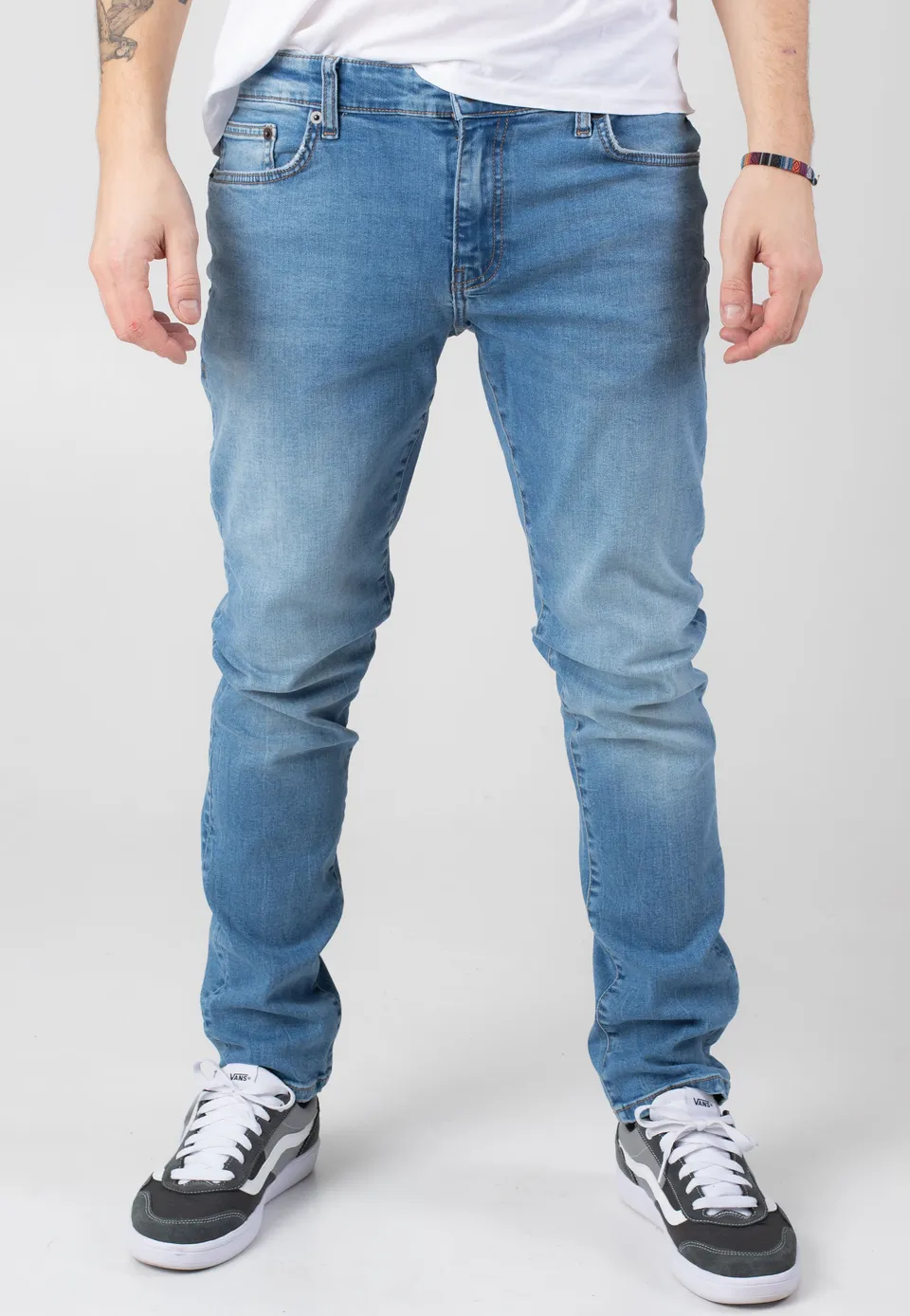 only-sons-loom-slim-jean-bleu-clair-homme image 1