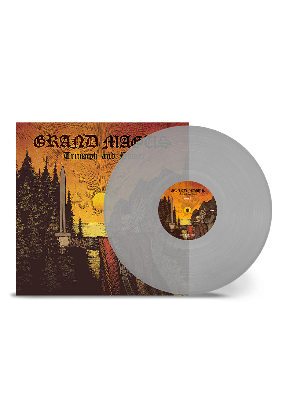 grand-magus-triumph-and-power-vinyle-crystal-transparent image 1