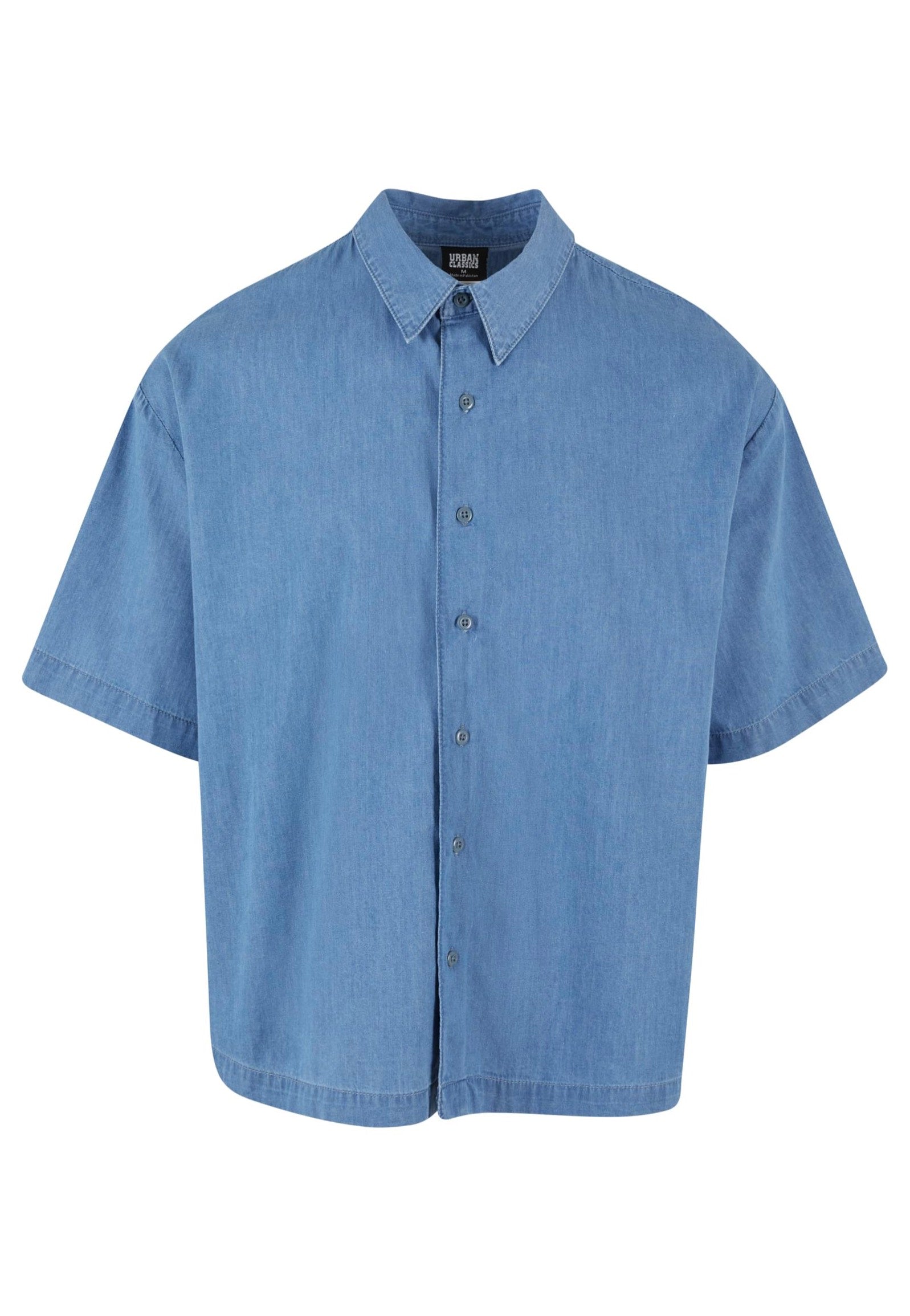 urban-classics-lightweight-denim-chemise-bleu-skyblue-homme image 6