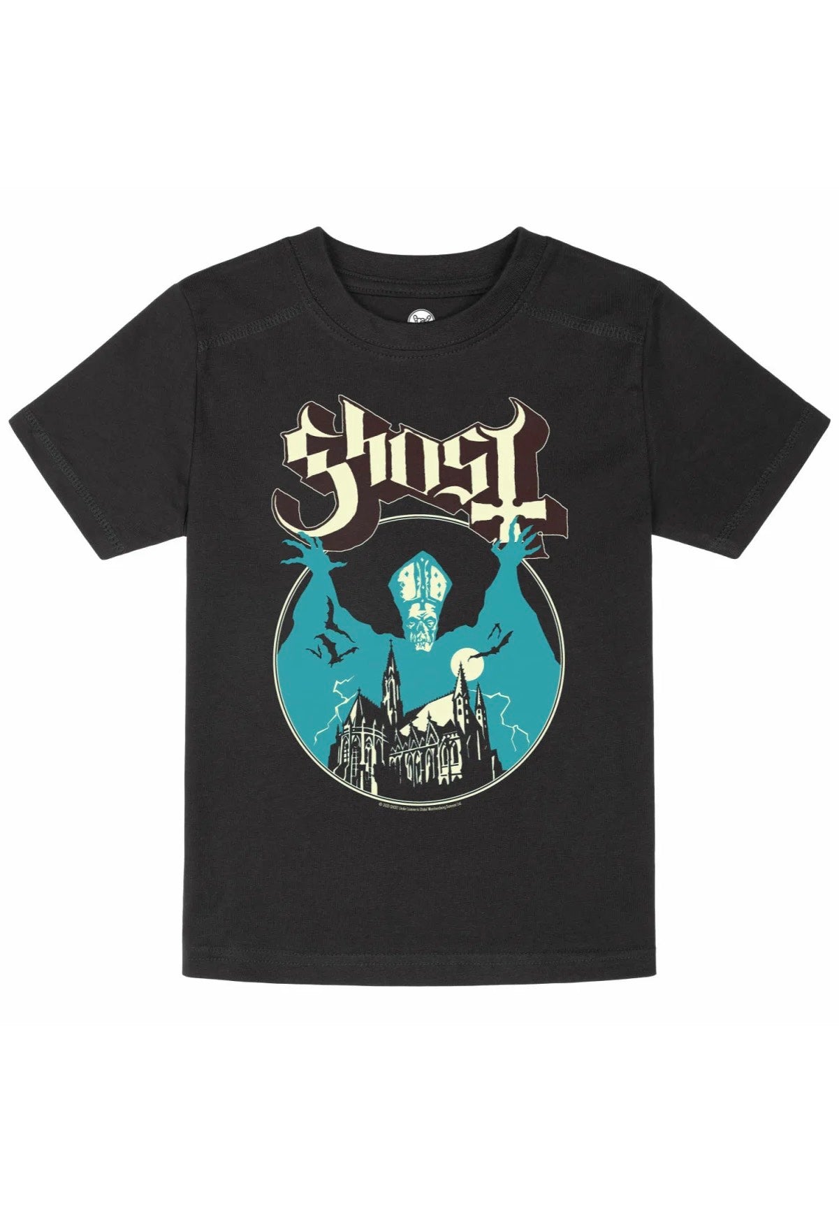 ghost-opus-kids-t-shirt-enfant-noir-taille-128 image 1