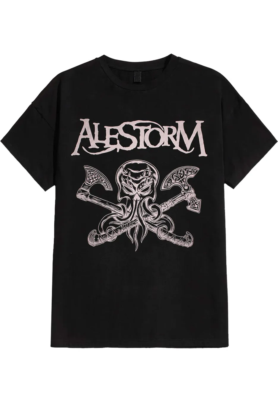 alestorm-skull-t-shirt-noir-homme-folk-metal image 1