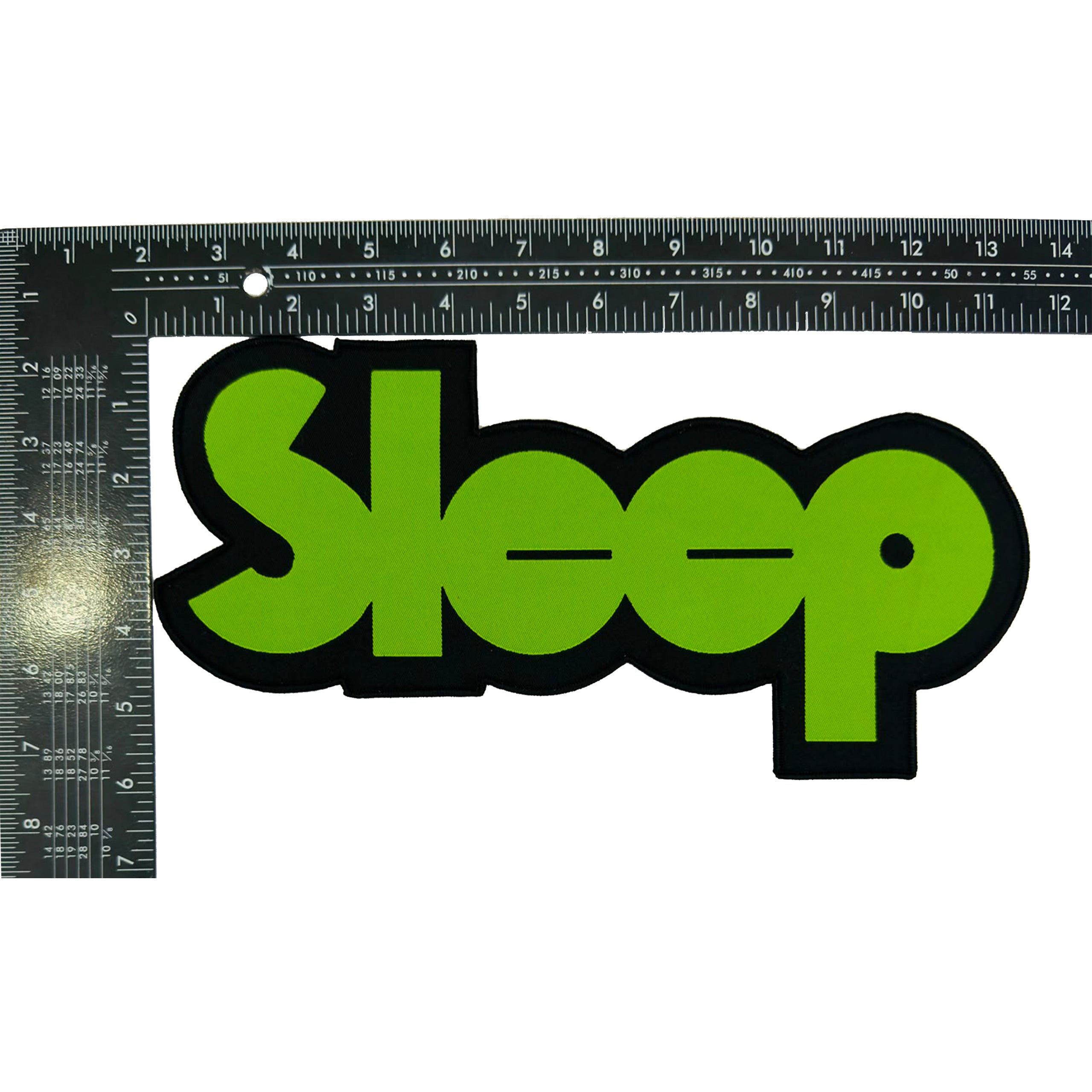 sleep-logo-patch-tiss-surdimensionn-bordure-noire image 3