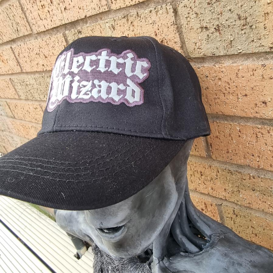 electric-wizard-logo-casquette-baseball-phosphorescente-blanche image 2