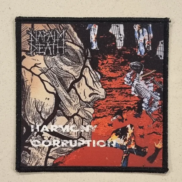 napalm-death-harmony-corruption-patch-cusson-petit-format image 1