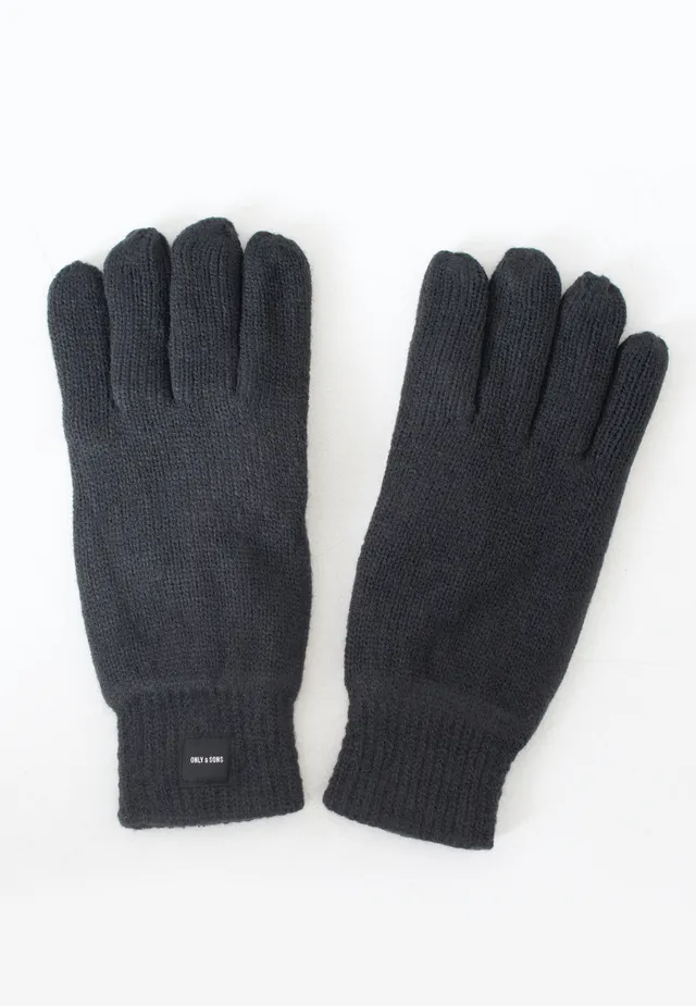 only-sons-x-gloves-dark-navy-gants-bleu-marine-taille-unique image 1