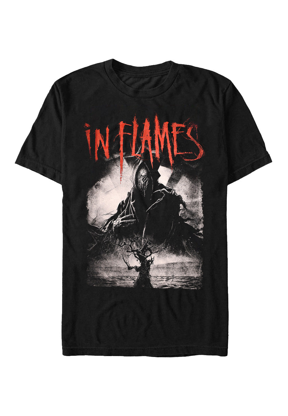 in-flames-in-the-dark-t-shirt-noir-homme-death-metal image 1