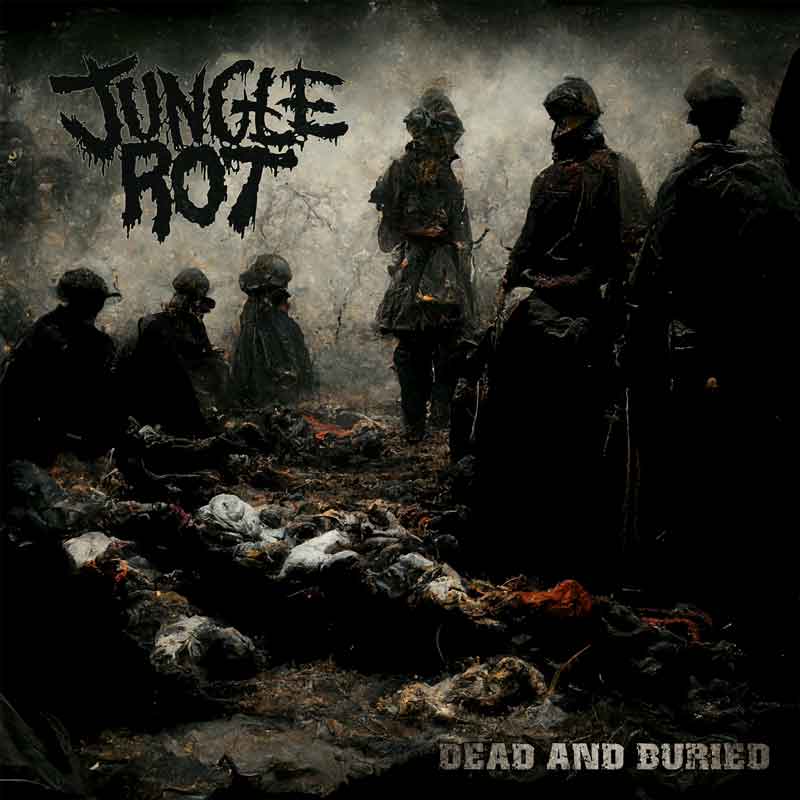 jungle-rot-dead-and-buried-vinyle-lp-gatefold-death-metal image 1
