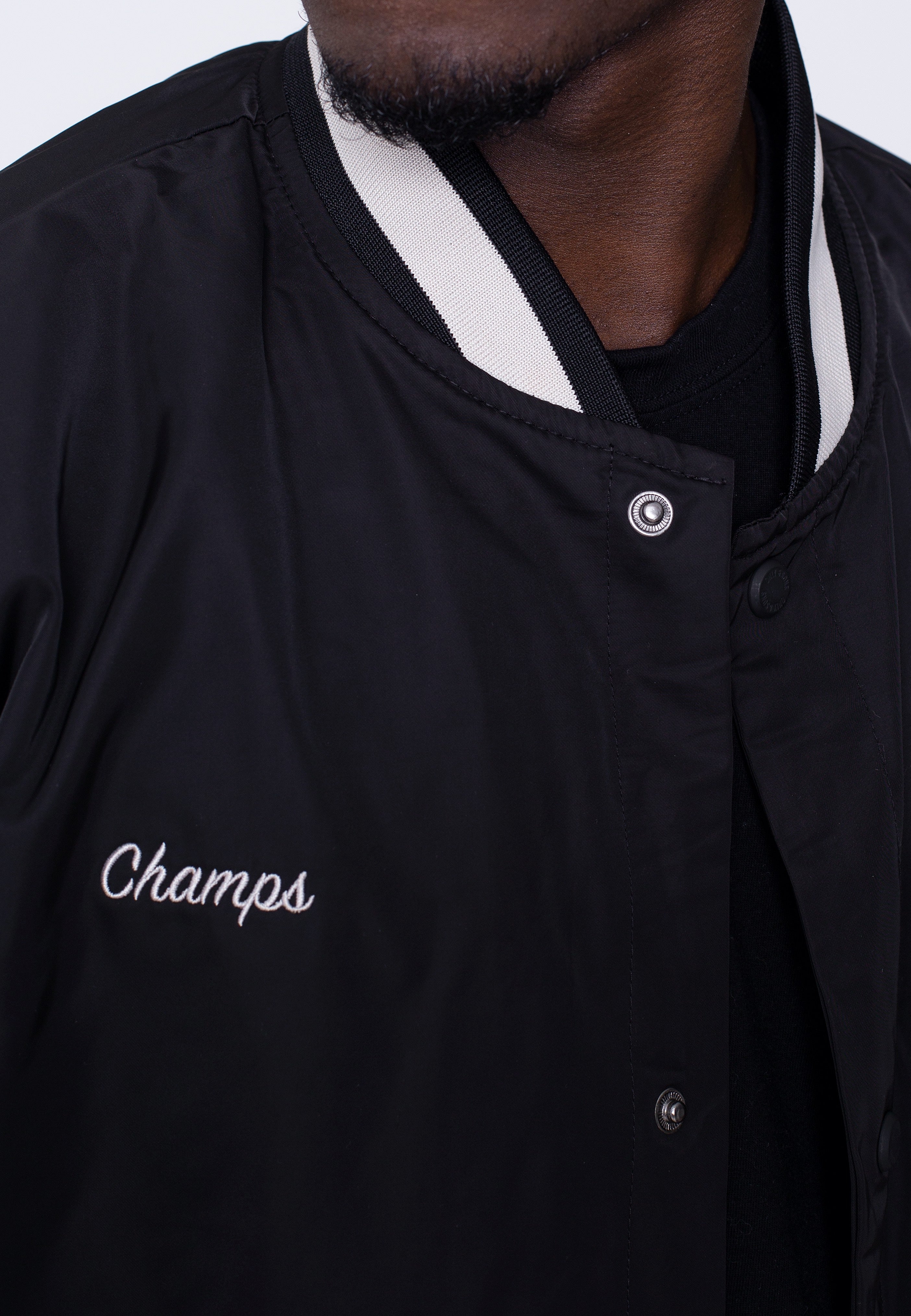 only-sons-ace-varsity-black-veste-bomber-noir image 5