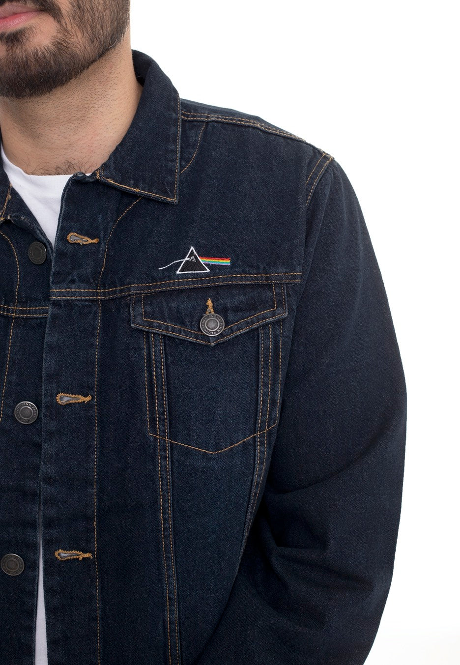 pink-floyd-dsotm-prism-veste-en-jean-bleue-homme image 2