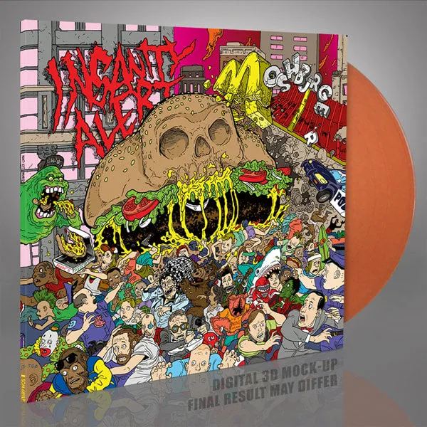 insanity-alert-moshburger-vinyle-lp-orange-transparent image 1