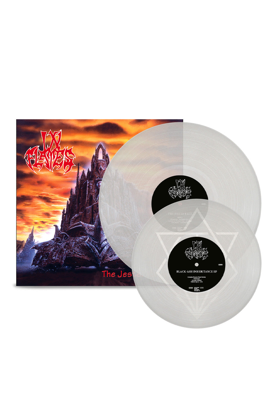 in-flames-the-jester-race-vinyle-couleur-crystal-clear-ep image 1