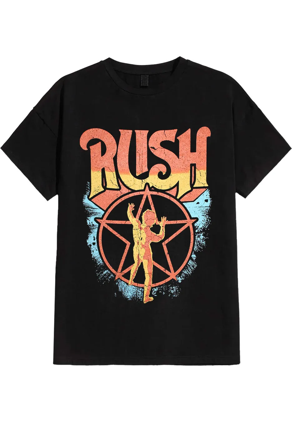 rush-starman-t-shirt-noir-homme-manches-courtes image 1