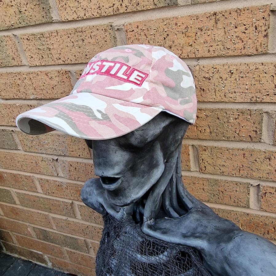 turnstile-logo-casquette-dad-cap-pink-camo-phospho image 2