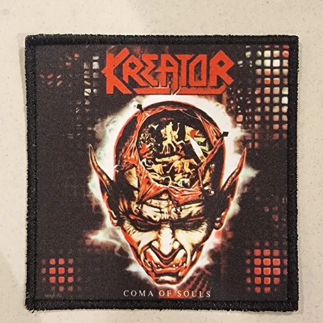 kreator-coma-of-souls-patch-cusson-coudre-petit-format image 1