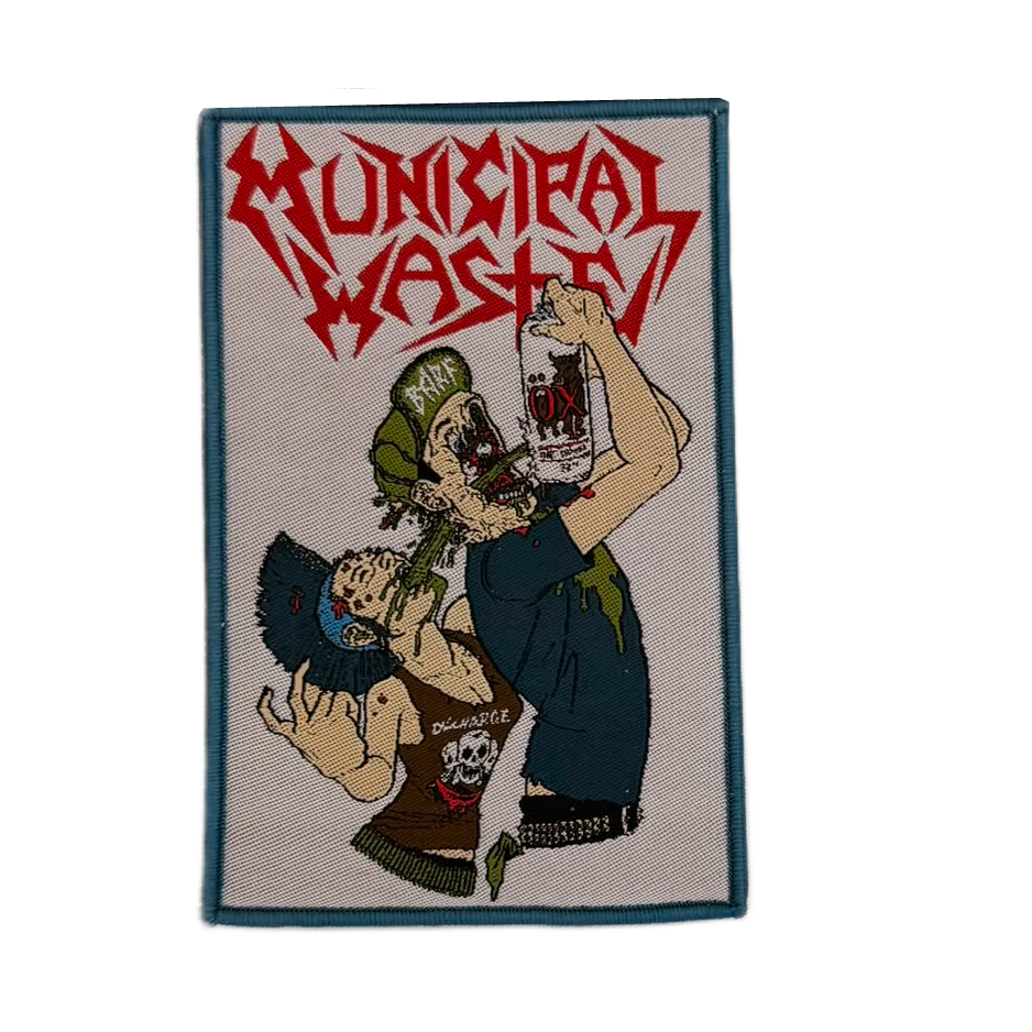 municipal-waste-beer-pressure-patch-tiss-bordure-blanche-tissage-serr image 6