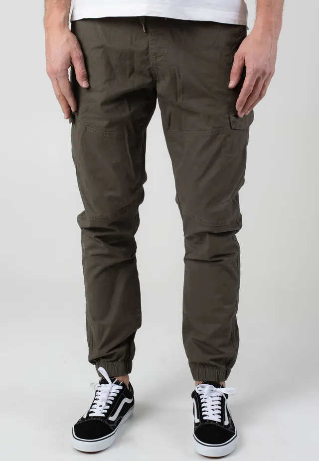 levino-army-indicode-pantalon-cargo-vert-homme image 1