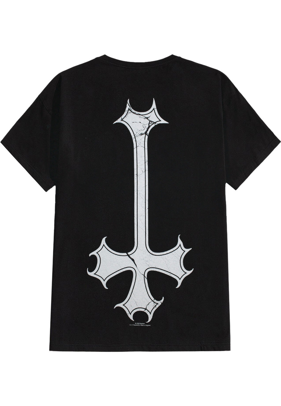 mayhem-skull-omega-t-shirt-noir-manches-courtes image 2