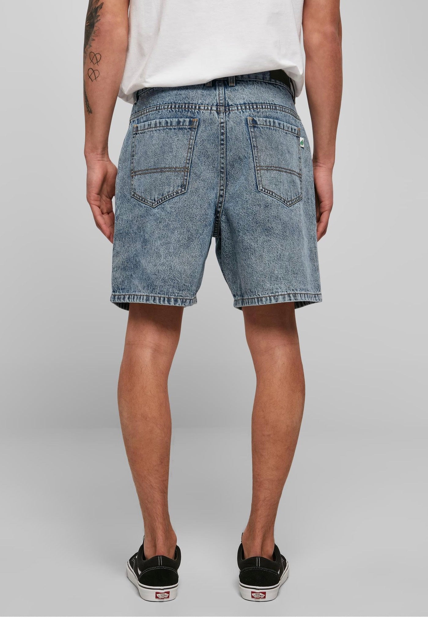 urban-classics-organic-denim-bermuda-short-homme-bleu-w32 image 6