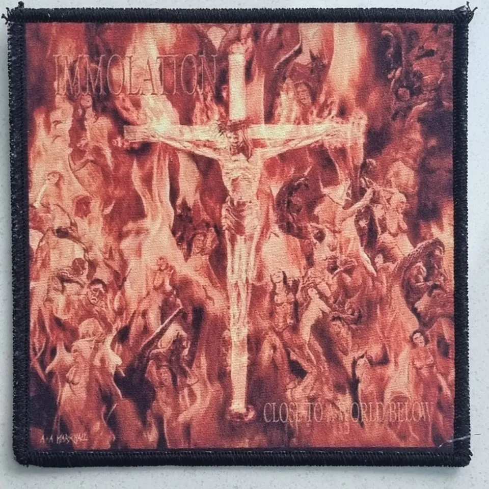 immolation-close-to-a-world-below-patch-cusson-death-metal image 1